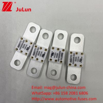 200A 125VDC 50.8mm فاصله بین 2 سوراخ بولت فیوز M8