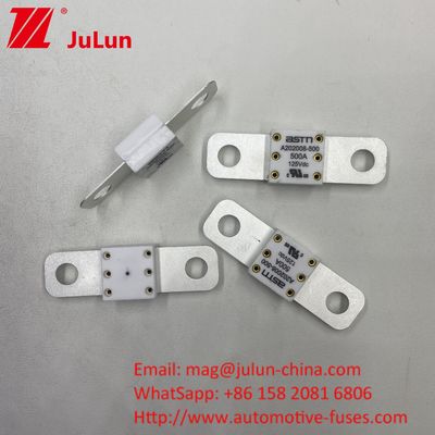 فیوز باتری ماشین سرامیکی 350A 125VDC ظرفیت شکستن بالا کمتر از 125Vdc