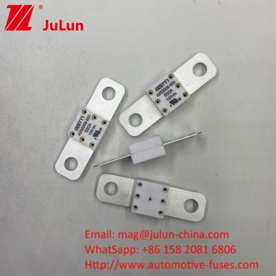 کامیون 400A 125VDC فاصله بین 2 سوراخ 50.8mm فیوز باتری ماشین برای سیستم های ارتباطی آسانسور