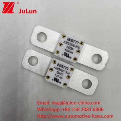 125VDC 150A A202008 فیوز شارژ سریع خودروهای الکتریکی برای وسایل نقلیه 100A 150A 200A 250A 300A 350A 400A 500A