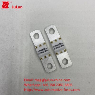 60A 125VDC 8KA ذخیره انرژی الکتریکی اتومبیل فیوزهای سرامیکی خودرو