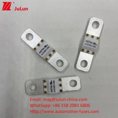 ذخیره انرژی 250A 125VDC فیوزهای سرامیکی خودرو 6KA ظرفیت شکستن مواد طلا