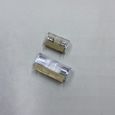 5x20mm یا 6x30mm PCB Board نصب شیشه فیوز دارنده برای سیستم های برق در اتومبیل ها سیاه آبی شفاف طلا