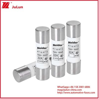 قابلیت جایگزین 1000VDC 10A 15A 20A 25A 30A GPV خورشیدی DC فیوز برای حفاظت الکتریکی