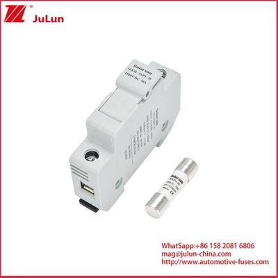 15A 1500VDC GPV فیوزهای سرامیکی فتوولتائیک ولتاژ بالا لوله ای