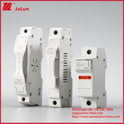 20A 1000DC 10*38 فيوز gPV سرامیکی ولتاژ نامی حامل فيوز لوله ای فتوولتائیک ولتاژ بالا