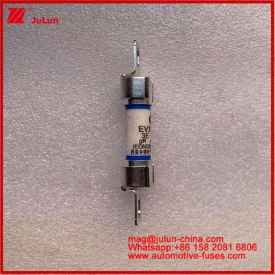 EV انرژی 10 * 38mm فیوز لوله ای EV315-M 3E 15A 500VDC برای وسایل نقلیه الکتریکی نصب بولت با استانداردهای JASO D622 مطابقت دارد