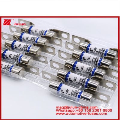 EV322-3EL 16A 700VDC فیوز لوله دار سرامیکی اندازه کوچک شکستن بالا سیستم کشش خودروهای الکتریکی تبدیل قدرت ذخیره انرژی شارژر در هواپیما