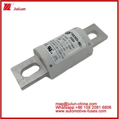 250A 500VAC Ev فیوز RS309-MD-200KA 500VDC 50KA AR Caremic DC عملکرد لوله ای اتومبیل بولت استود