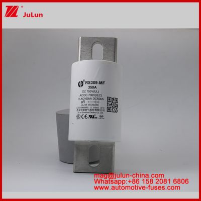 RS309-MF 350A اتومبیل بولت استود نصب سرامیکی لوله دار فیوز DC700AV DC به طور خاص برای حفاظت از EV / HEV طراحی شده است