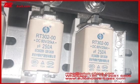 فیوز های خودروهای کوچک RT302-00 250A DC80 25KA GG