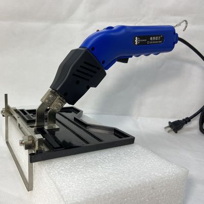 چاقوی برش فوم اسفنجی برقی ابزار قدرت خنک کننده هوا ابزار دستی خانگی DIY گرمایش داغ 150 وات 220 ولت دوشاخه اتحادیه اروپا برش شیار EVA