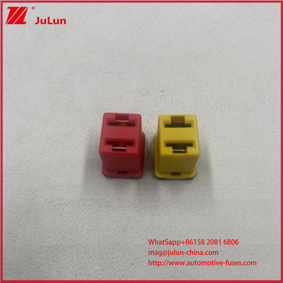 0895040. سری Z فیوزهای پشتی کم JCASE با رتبه 58 ولت PEC 50A 60A فیوز تیغه ای 32VDC 58VDC J Case M Type Auto Fuse Slow Blow Box Type Square