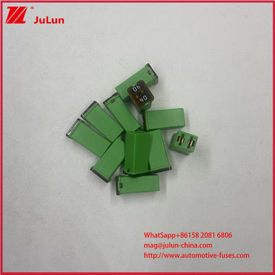 20A اتوماتیک تنظیم مجدد ماشین 32VDC 30A نامگذاری شده 0895 40A فیوز کم پشت Jcase نامگذاری شده 58VDC Jcase جعبه شکل پروفایل پایین