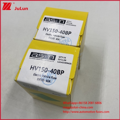 EV ذخیره انرژی بولت فیوز EV HV150 سرامیکی 15A BP30A DC500V فیوز خودروهای الکتریکی