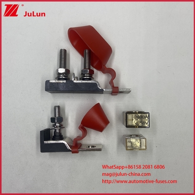 بلوک فیوز ترمینال MRBF با فیوز دوگانه، فیوز باتری جمع و جور دریایی، 30A-300A، 58V