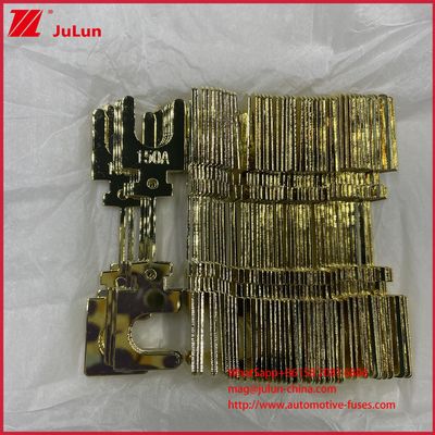 ANH ANL زنک مس آلیاژ فلت نوع فیوز اتومبیل بولت روی پایین فیوز 32 ولت ANS فیوز اتوماتیک پلاگ فیوز اتومبیل 20A 30A 40A 50A 60A 70A 80A 100A 125A 150A 175A 200A 32VDC ANS فیوز اتومبیل
