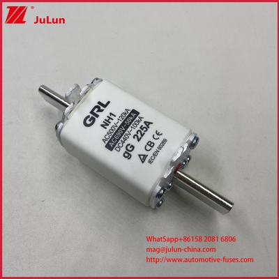 NH000 NT000 300A 225A 500V 120kA قابلیت شکستن بالا فیوز فیوز لینک با GG-gL چاقو contactor تیغه