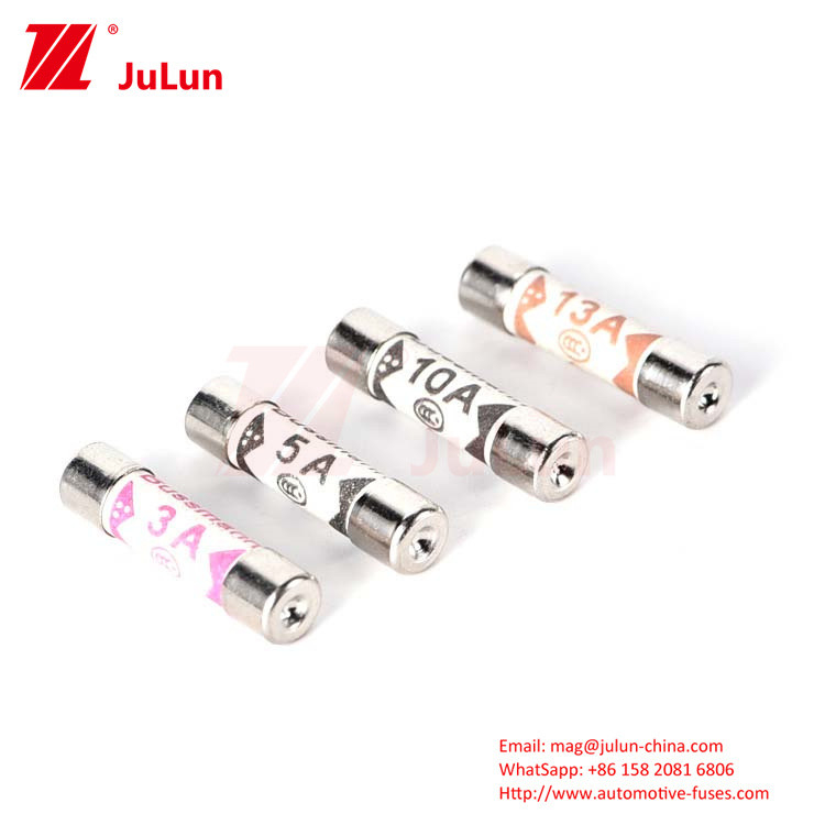 BUSSMANN BS1362 مقررات ایمنی خودروهای سرامیکی 6*25mm 3A 5A 7A 10A 13A 20A