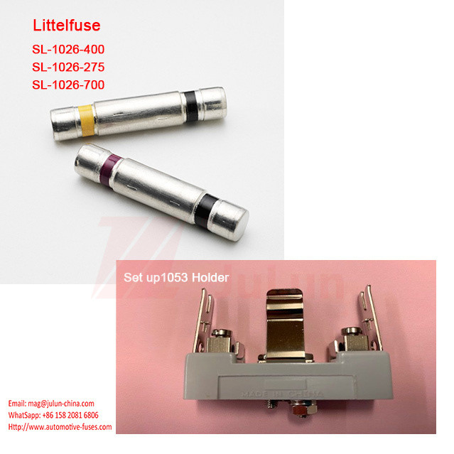 SL-1026-400 ولتاژ نگهدارنده در 130 ولت بر اساس ITU-T Rec. K.12 REA PE 80 آزمایش شده است
