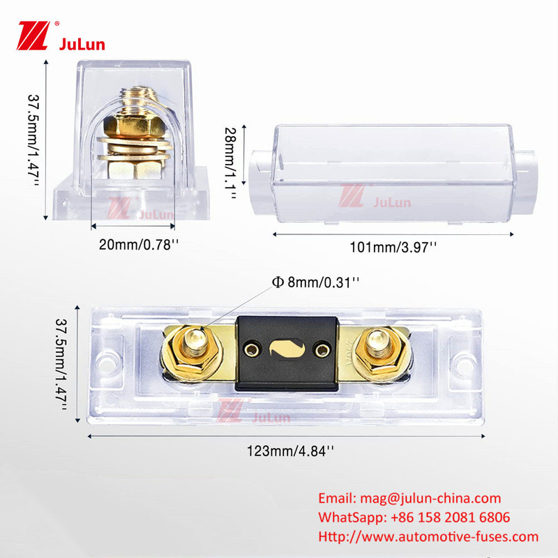 جعبه فیوز چند مسیر خودرو صندلی ایمنی اصلاح شده جعبه ایمنی چند مسیر خودرو BX2141A-1