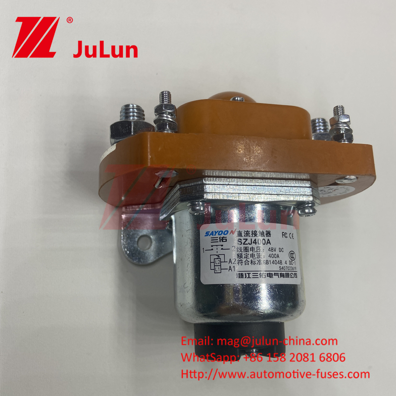 سوئیچ خاموش کردن برق 200A 1P 1NO 12-80V نقطه تماس نقره و طلا، عمر طولانی