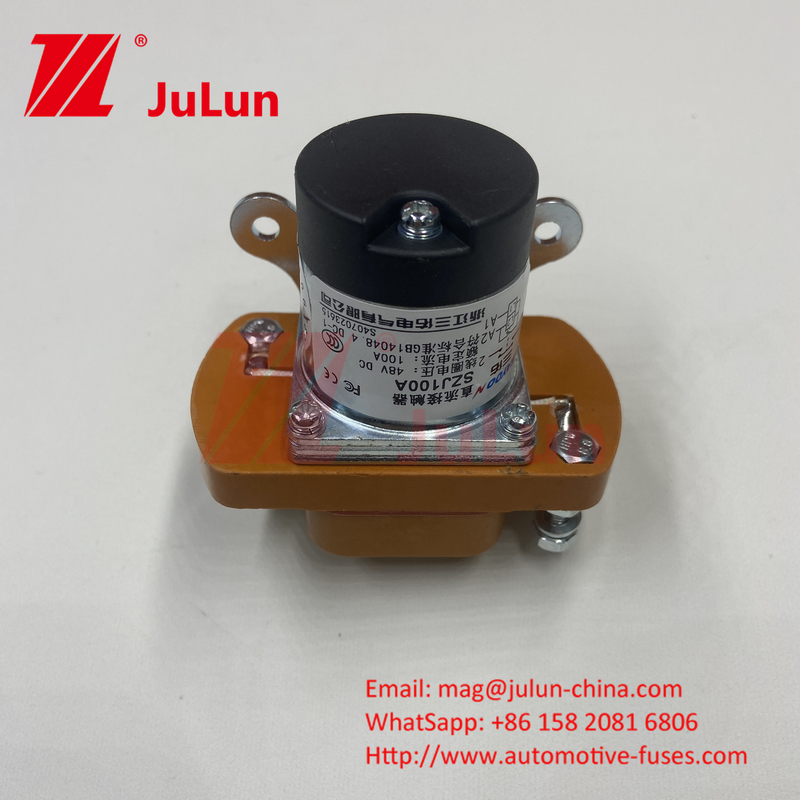 تماسگر DC با ولتاژ بالا برای شارژ پلاگین SEV50 EV100 EV200 تجهیزات ارتباطی