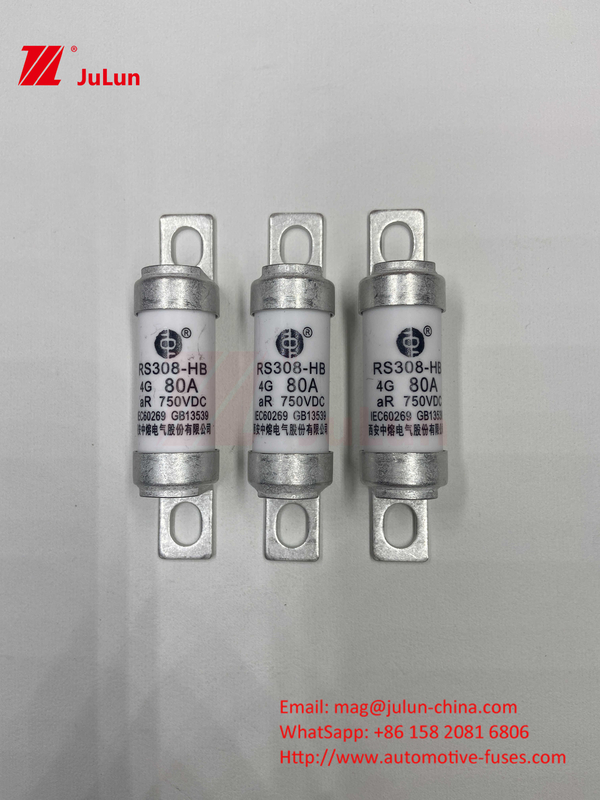 فيوز الکتریکی 750 ولت 80A10A 30A 50A 750VDC