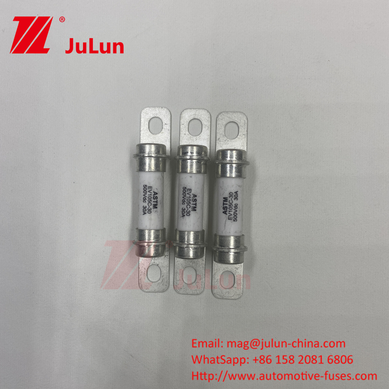 M6 فیوز بولت برای خودروهای الکتریکی 500VDCHEV 500VDC 15A 30A 40A فیوز سیستم ذخیره انرژی