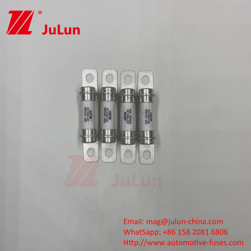20A 500VDC سیستم تبدیل قدرت خودرو برقی سیستم تبدیل قدرت خودرو برقی فیوز سریع 15A 30A 50A