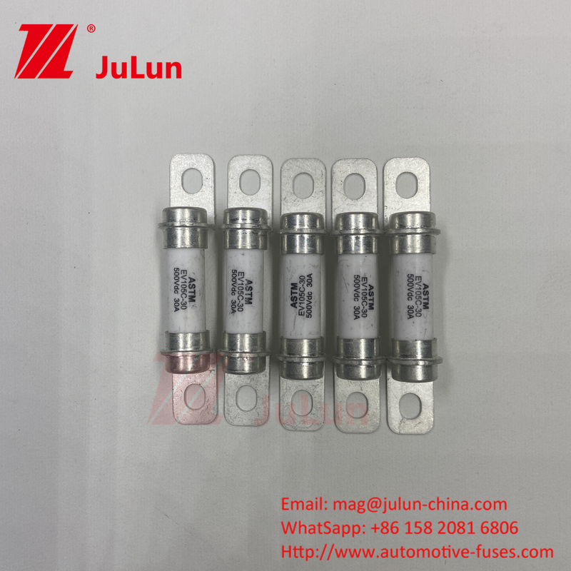 کنترل کننده فرکانس تبدیل خودروهای الکتریکی با فیوز سریع 500VDC 5A 15A 30A 40A 10A 20A