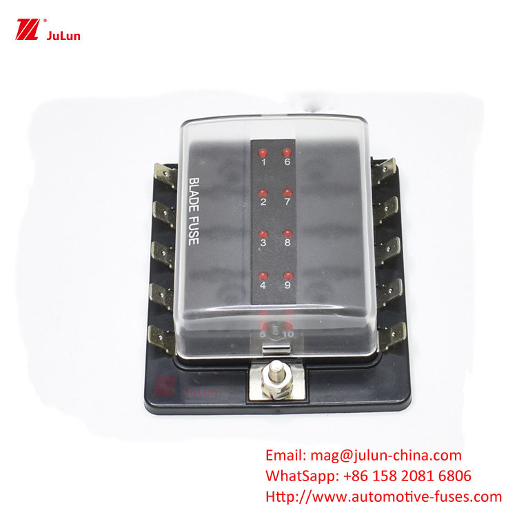 Eu UL Single/Bipolar 32V30A-500A دستی باز کردن مدار شکسته نایلون خانه و 30/50 آمپر بولت فیوز دارنده