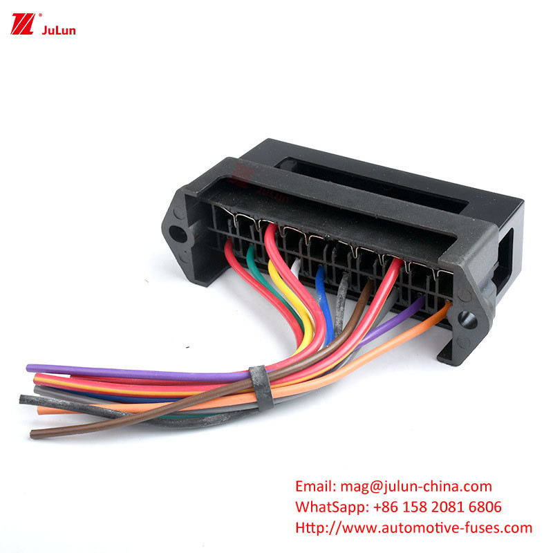 Eu UL استاندارد ANS قطعات اتوماتیک محافظ مدار الکترونیکی ترمینال جریان 32V30A-500A جعبه فیوز