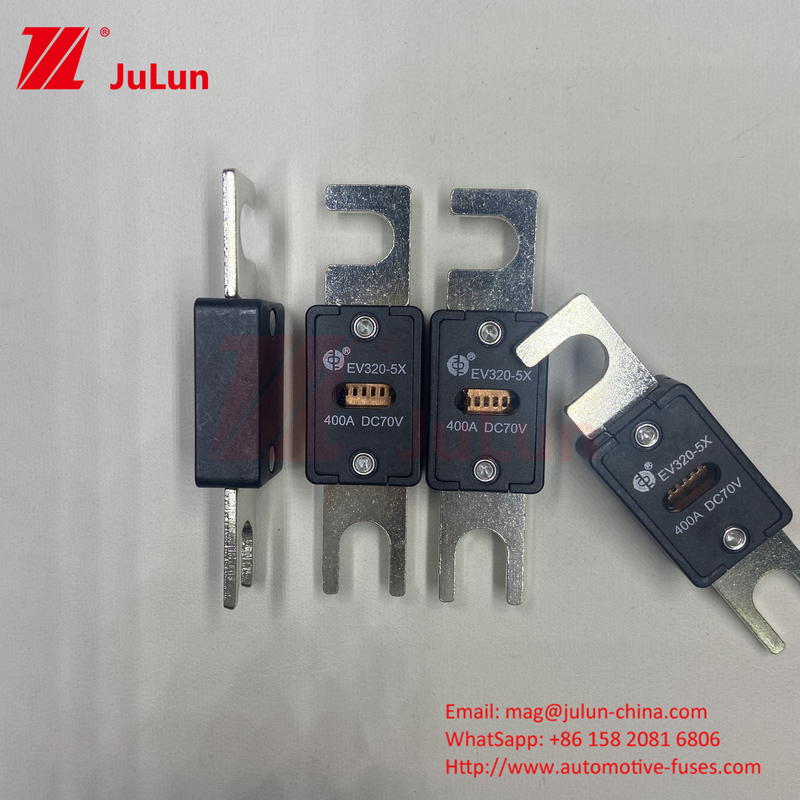 EV320-5X-350A-N 70VDC 6kA فيوز مس سرامیکی خودروهای الکتریکی برای ایمنی سیستم کشش EV