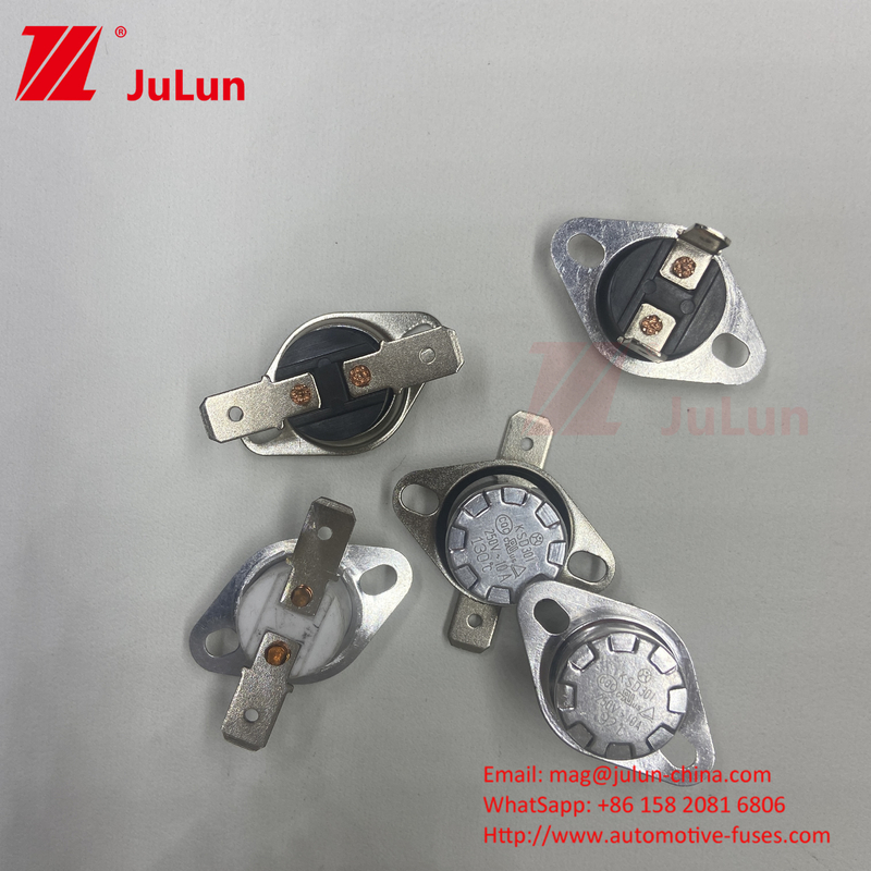 ترمستور سر مس KSD301 دمایگر با انحراف درجه حرارت ±5 درجه و چرخه عمر ≥100000 بار
