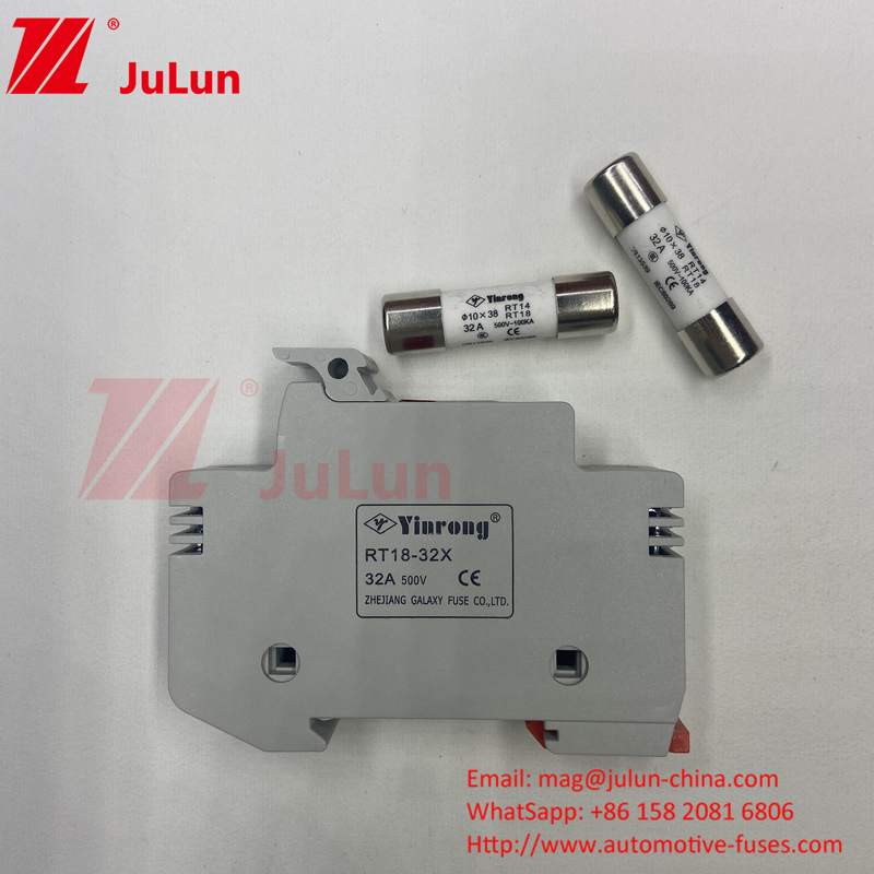 PV-30 CE TUV 10*38mm Dc 6A,8A,10A,12A,15A,20A,25A,32A PV خورشیدی Dc 1000V فیوز با فیوز برای حفاظت از ماژول خورشیدی PV