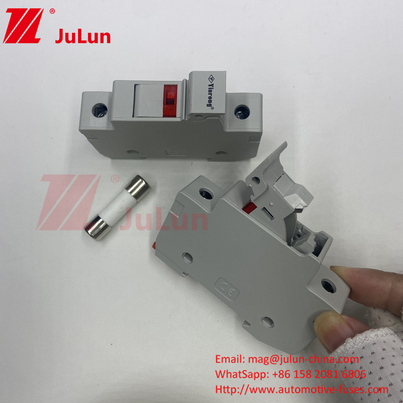 1500VDC قابلیت شکستن فیوز خورشیدی PV فیوز خورشیدی PV DC 1000V 15A-32A برای حفاظت الکتریکی در سیستم PV