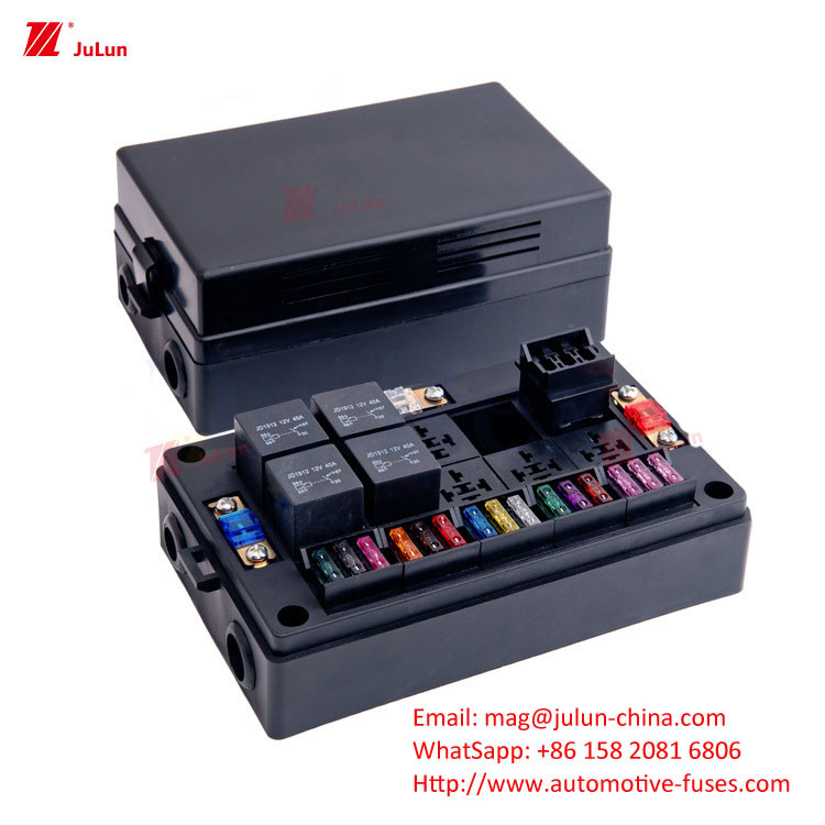 نگهدارنده فیوز خودرو، مناسب برای 30A-500A جریان، CE / ASTA گواهینامه قطع کننده مدار خودرو بولت نگهدارنده فیوز 32V