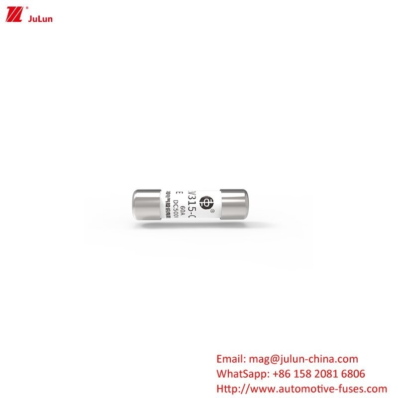 EV315-C-3E 500V DC اتومبیل EV فیوز / دور لوله بولت نوع فیوز