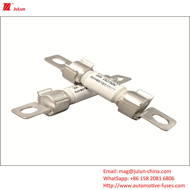 فیوز های 750 ولت DC 10A-50A برای وسایل نقلیه الکتریکی