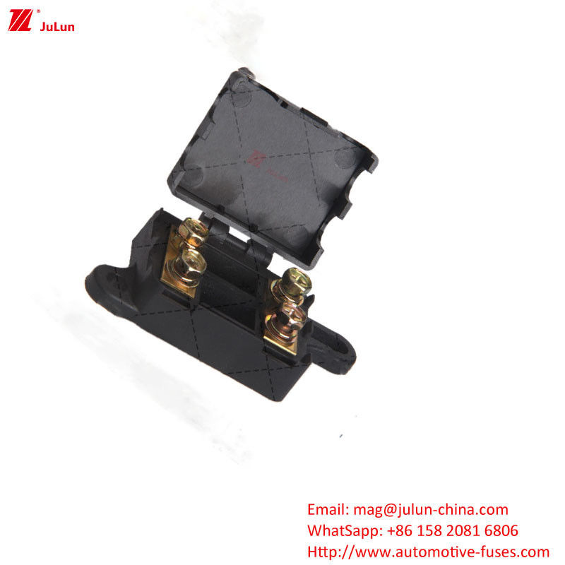 فيوز خودرو دارنده سوکت اتصال پایه 30A-500A 32V یک قطب دو قطب با پوسته پلاستیکی
