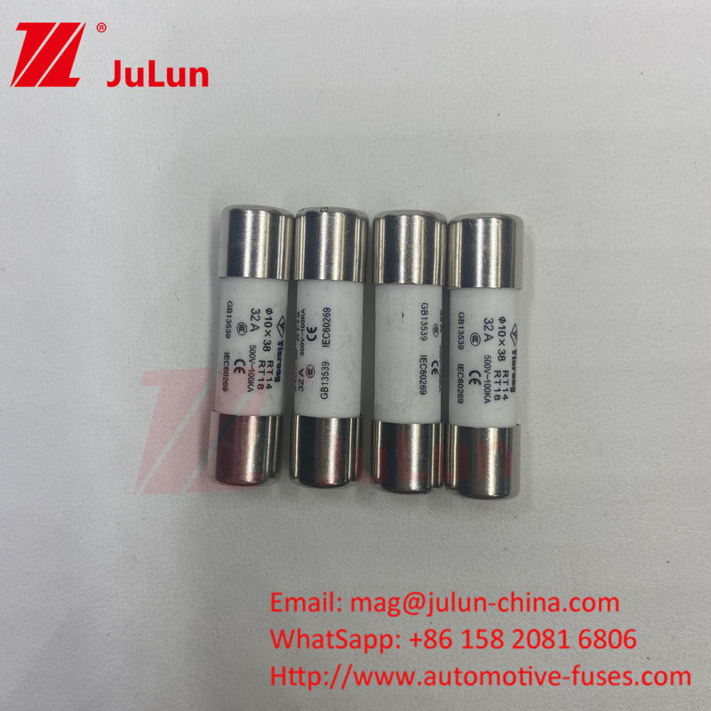 2A AC220V / AC380V / AC500V / AC690V / AC800V سیستم خورشیدی فیوز های حرارتی برای حفاظت از رشته های خورشیدی