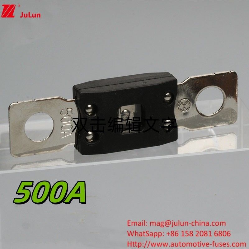 فیوز محافظ خودروهای الکتریکی 500A برای سیستم های 32V / 48V / 72V با پیچ M8
