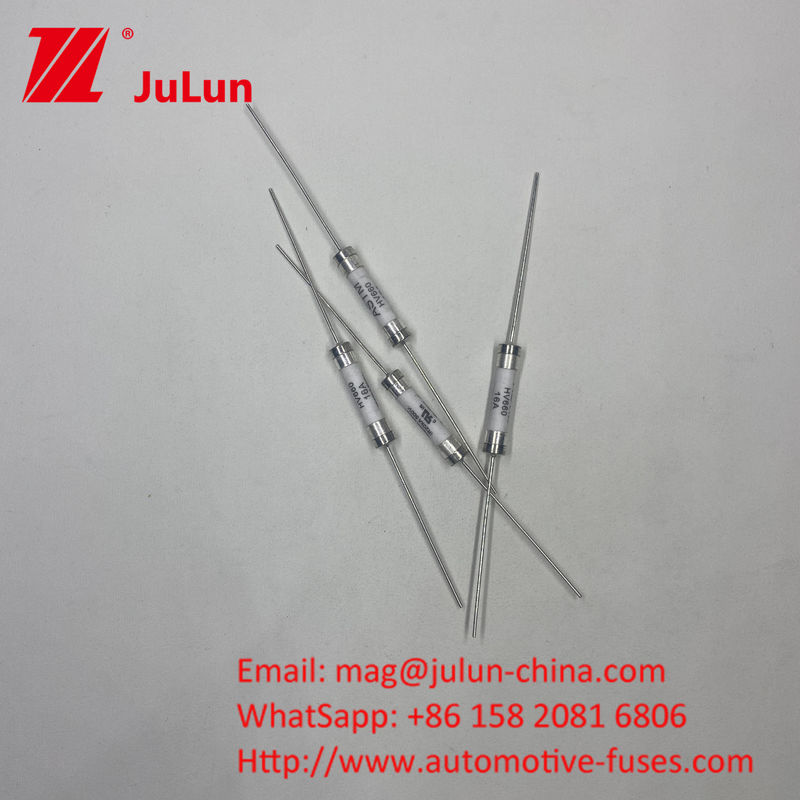 500VDC HV660 35A PCB-Hole/Fuse-Clamp Mount فیوز اتومبیل با مس سرامیکی نقره کوارتز شن طلا