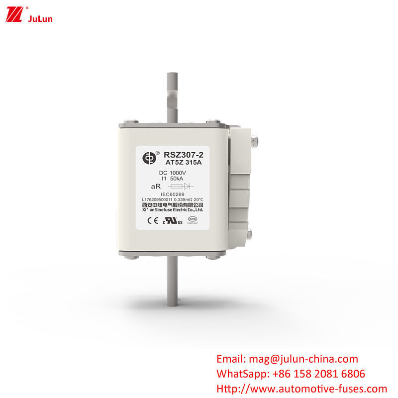 DC 1000V 315A فیوز خورشیدی PV برای محافظت از رشته های PV طولانی مدت