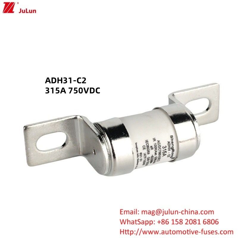 ADH31-C2 750VDC 10KV 50A-400A فیوز ولتاژ بالا با جریان نامی برای تجهیزات الکتریکی