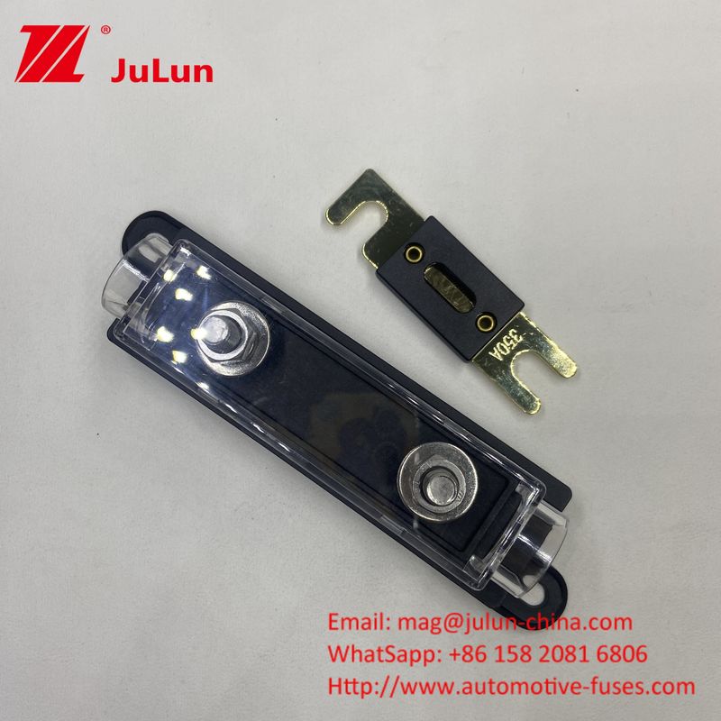 یاخت های Bettry مناسب دارنده فیوز اتومبیل بولت ANL با 20A 30A 80A 100A 200A 300A 400A 500A در حال حاضر نامگذاری شده