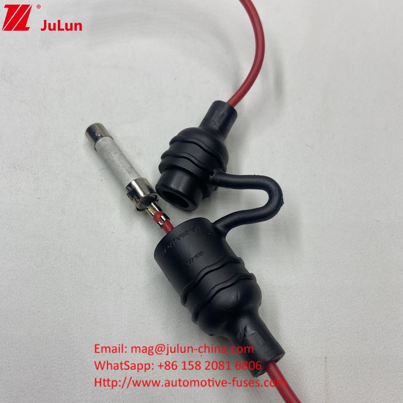چراغ خیابانی فیوز با عملکرد بالا فروش داغ IP67 ضد آب و ضد گرد و غبار 6X30mm دارنده فیوز در خط 3 جزء