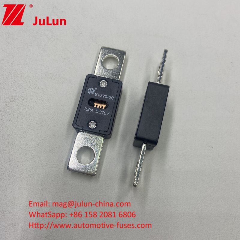 6KA ظرفیت شکستن خودروهای الکتریکی فیوز اتومبیل برای حفاظت از EV DC فیوز برای EV HEV