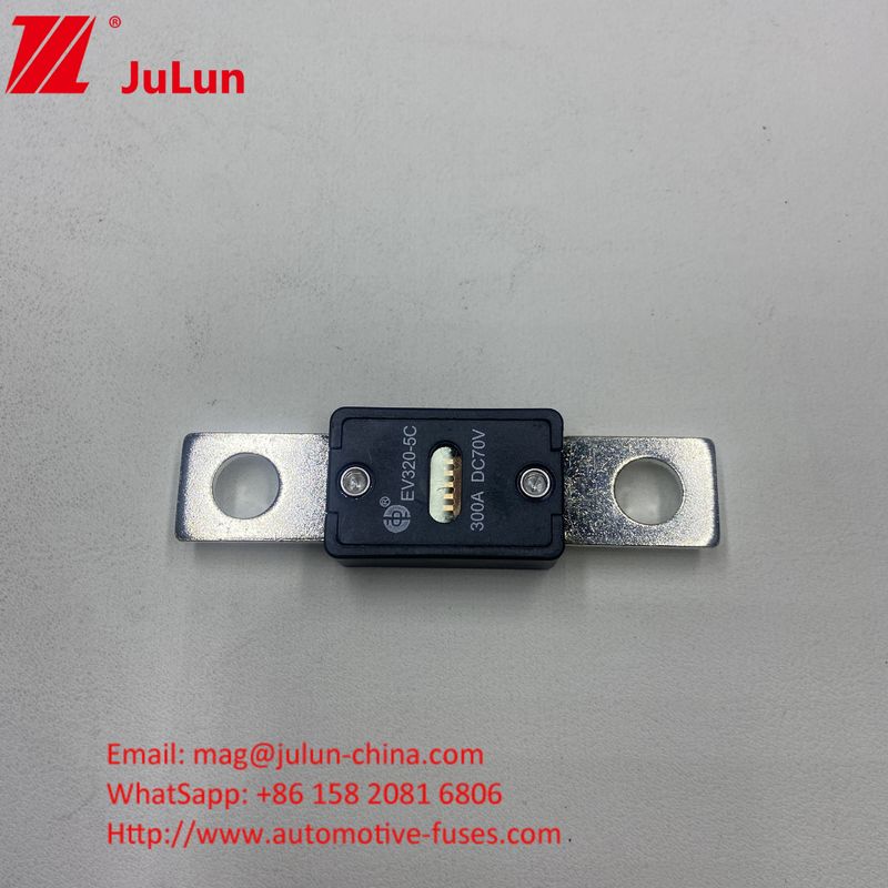 EV320-5C 200A 70VDC SINOFUSE برای EV HEV نوع ترمینال خودروهای الکتریکی فیوز 70VDC AC Ev شارژر سازگار
